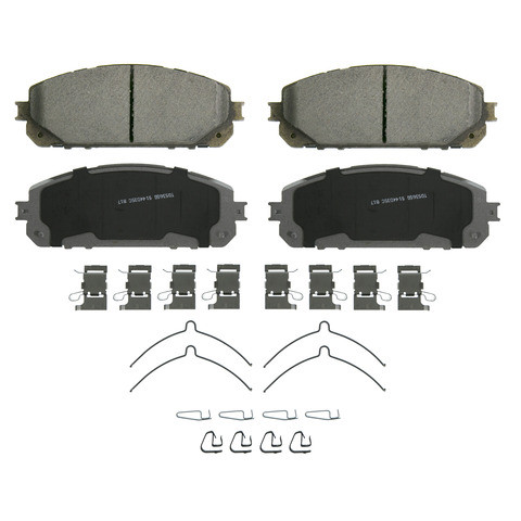 Wagner Brake Disc Brake Pad Set P/N:QC1843