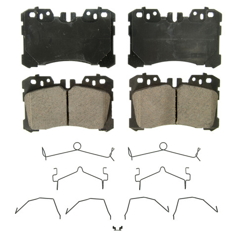 Disc Brake Pad Set fits 2007-2017 Lexus LS460 LS600h  WAGNER BRAKE