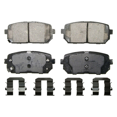 Wagner Brake Disc Brake Pad Set P/N:ZD1296