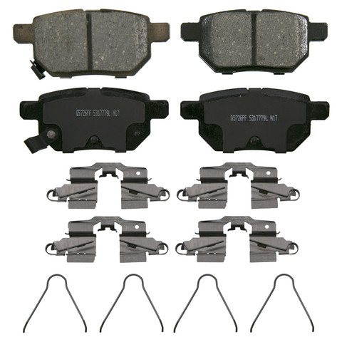 Wagner Brake Disc Brake Pad Set P/N:ZD1423