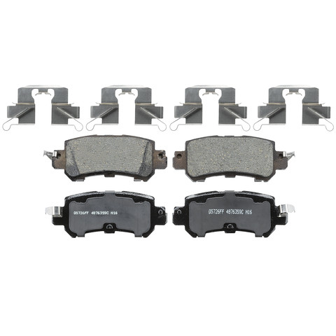 Wagner Brake Disc Brake Pad Set P/N:ZD1624