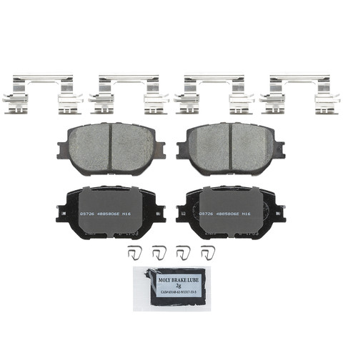 Wagner Brake Disc Brake Pad Set P/N:ZD1733