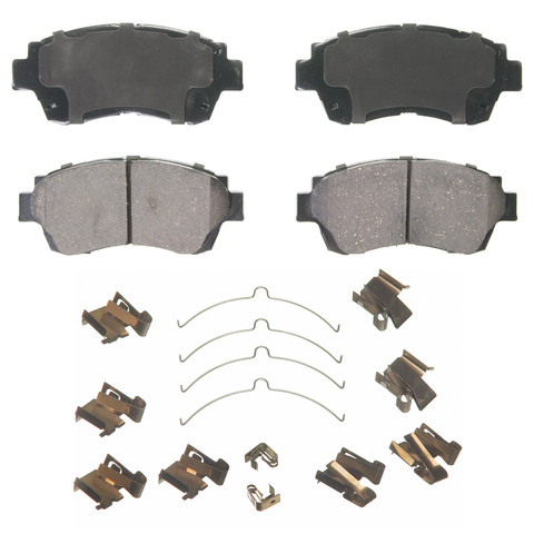 Wagner Brake Disc Brake Pad Set P/N:ZD476