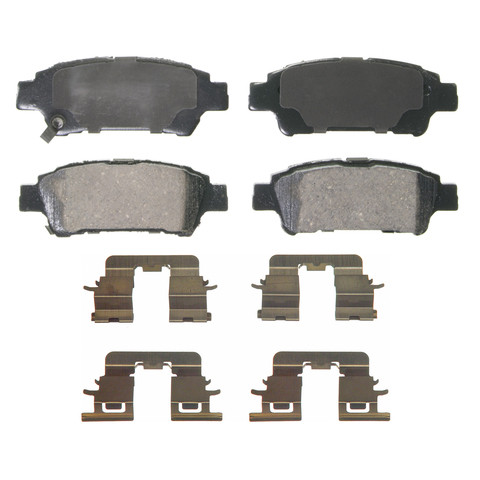 Disc Brake Pad Set-QuickStop Disc Brake Pad Wagner fits 04-10 Toyota Sienna