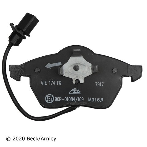 Beck/Arnley Disc Brake Pad Set P/N:089-1608