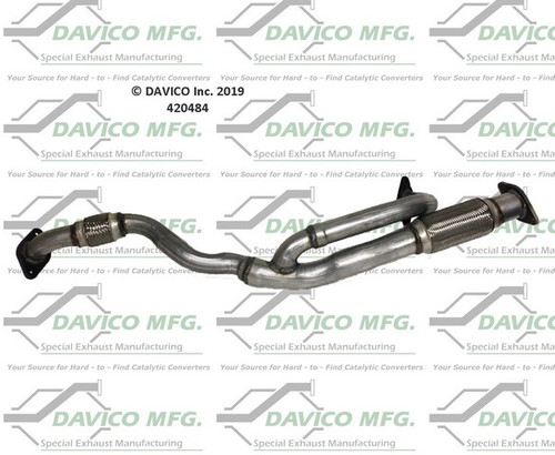 Davico Mfg Exhaust Y Pipe P/N:420484