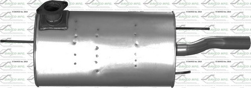 Davico Mfg Exhaust Muffler P/N:813984