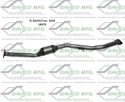Davico Mfg Catalytic Converter P/N:18478