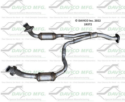 Davico Mfg Catalytic Converter P/N:19372
