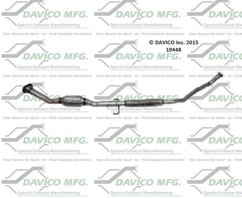 Davico Mfg Catalytic Converter P/N:19448