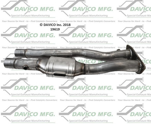 Davico Mfg Catalytic Converter P/N:19619