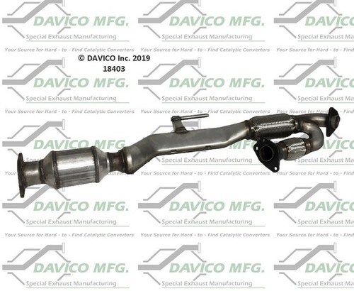 Davico Mfg Catalytic Converter P/N:48403