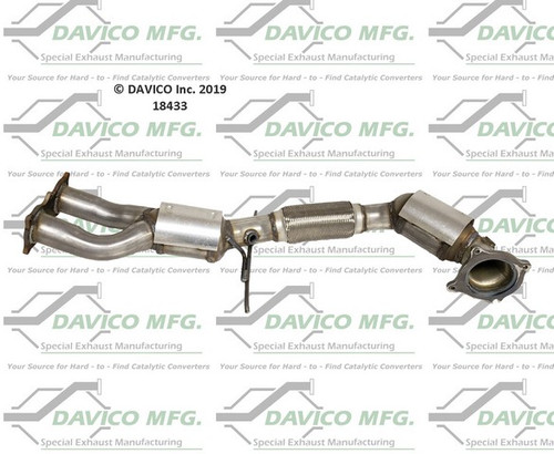 Davico Mfg Catalytic Converter P/N:48433