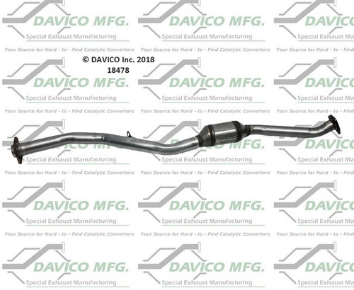 Davico Mfg Catalytic Converter P/N:48478