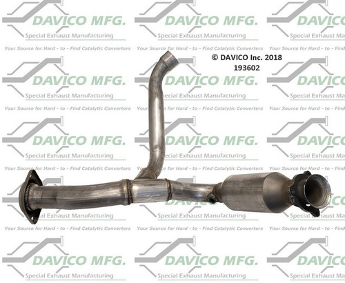 Davico Mfg Catalytic Converter P/N:493602