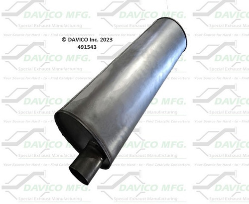 Davico Mfg Exhaust Muffler P/N:491543