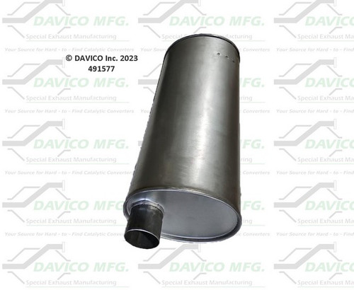 Davico Mfg Exhaust Muffler Assembly P/N:491577