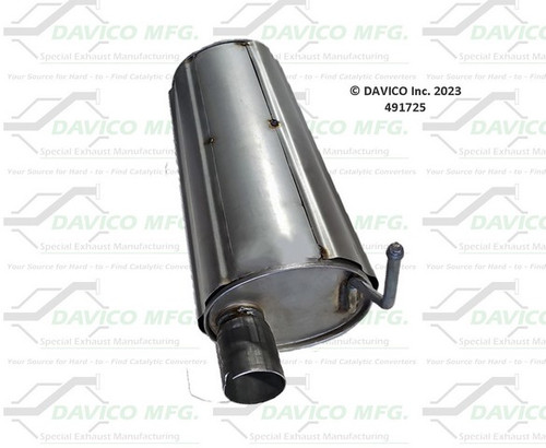 Davico Mfg Exhaust Muffler Assembly P/N:491725