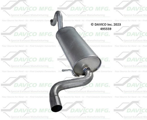 Davico Mfg Exhaust Muffler Assembly P/N:495559