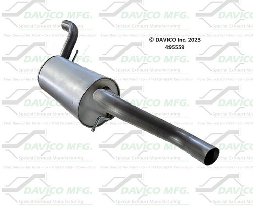 Davico Mfg Exhaust Muffler Assembly P/N:495559