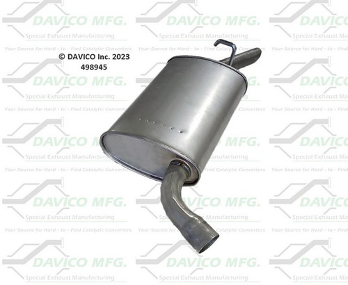 Davico Mfg Exhaust Muffler Assembly P/N:498945