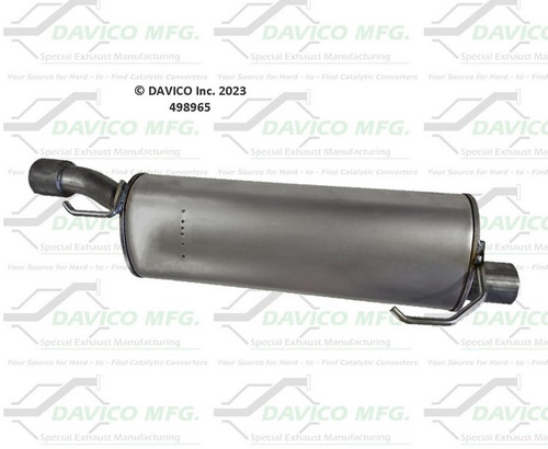 Davico Mfg Exhaust Muffler Assembly P/N:498965