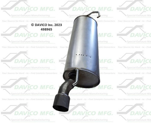 Davico Mfg Exhaust Muffler Assembly P/N:498965