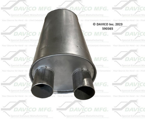 Davico Mfg Exhaust Muffler Assembly P/N:590365