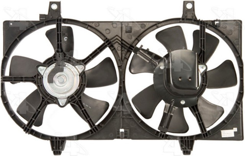 Dual Radiator and Condenser Fan Assembly-Rad / Cond Fan Assy. fits 03-06 Sentra