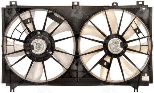 Dual Radiator and Condenser Fan Assembly-Rad / Cond Fan Assy. fits 06-10 IS250