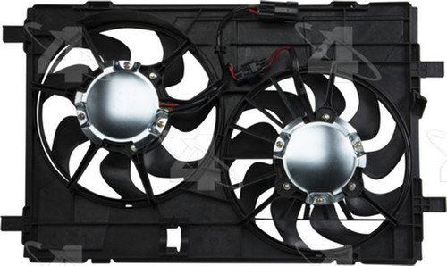 Dual Radiator and Condenser Fan Assembly-Rad / Cond Fan Assy. fits 09-10 Mazda 6