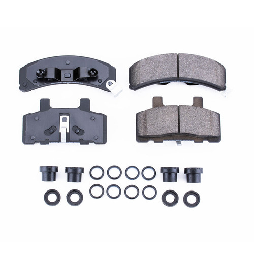 Disc Brake Pad Set-Front Z17 Low-Dust Ceramic Brake Pads with Hardware 17-368