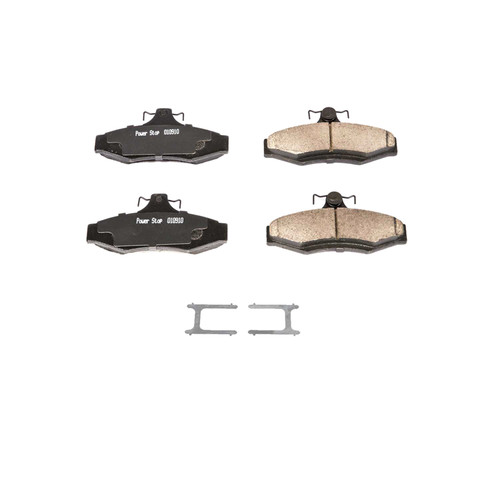 Disc Brake Pad Set-Rear Z17 Low-Dust Ceramic Brake Pads with Hardware Power Stop