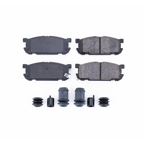 Disc Brake Pad Set-Rear Z17 Low-Dust Ceramic Brake Pads with Hardware fits Miata