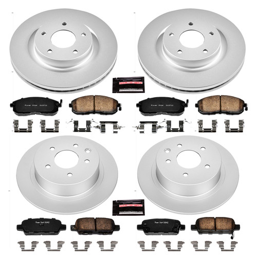 Disc Brake Kit Power Stop CRK242 fits 10-13 Nissan Altima