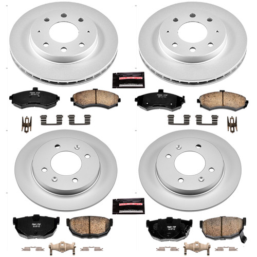 Disc Brake Kit Power Stop CRK2779 fits 02-05 Hyundai Elantra