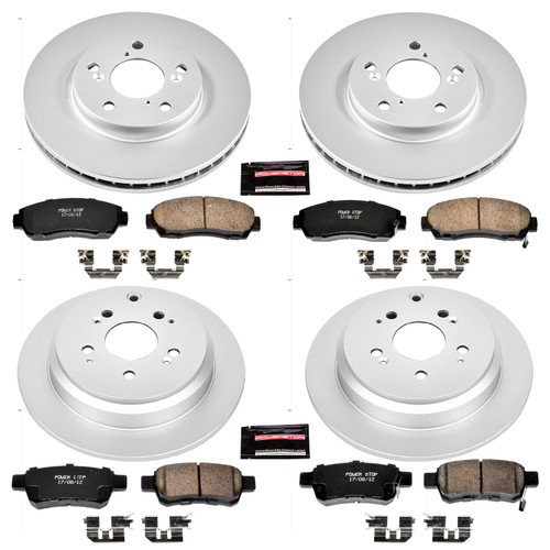 Disc Brake Kit Power Stop CRK4044 fits 05-10 Honda Odyssey