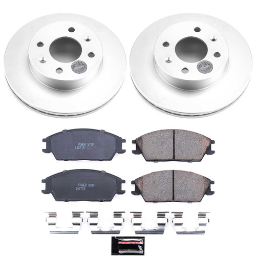 Disc Brake Kit Power Stop CRK4909 fits 03-05 Hyundai Accent