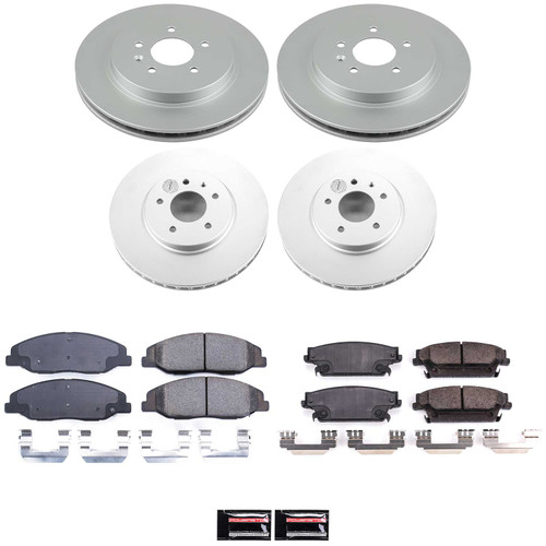 Disc Brake Kit Power Stop CRK5540 fits 09-11 Cadillac STS