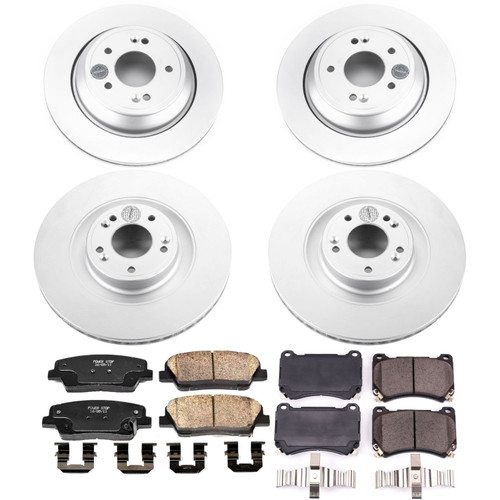 Disc Brake Kit Power Stop CRK6312 fits 2011 Hyundai Equus