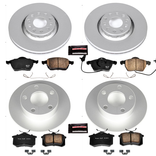 Disc Brake Kit Power Stop CRK637 fits 98-04 Audi A6
