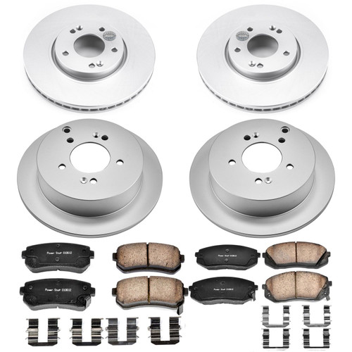 Disc Brake Kit Power Stop CRK6511 fits 12-16 Kia Sportage