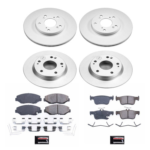 Disc Brake Kit Power Stop CRK7574 fits 16-21 Honda Civic