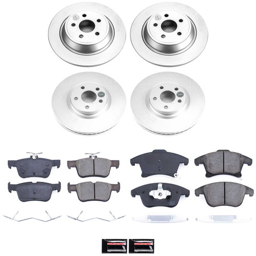 Disc Brake Kit Power Stop CRK7912 fits 17-20 Lincoln MKZ