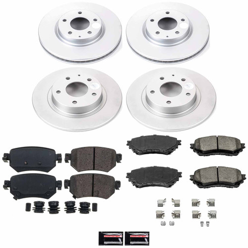 Disc Brake Kit Power Stop CRK8067 fits 16-18 Mazda 6