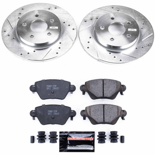 Disc Brake Kit Power Stop K1390 fits 02-05 Jaguar X-Type