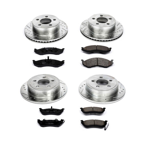 Disc Brake Kit Power Stop K2154 fits 03-06 Jeep Wrangler