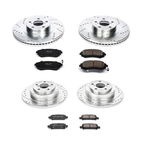 Disc Brake Kit Power Stop K2748 fits 04-06 Subaru Baja