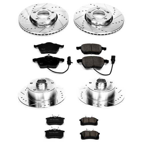 Disc Brake Kit Power Stop K2825 fits 99-01 Audi A4