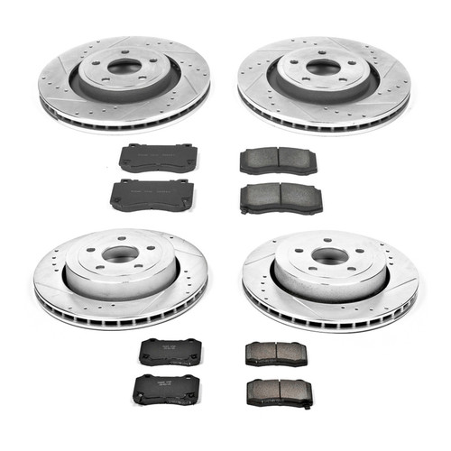Disc Brake Kit Power Stop K2876 fits 06-10 Jeep Grand Cherokee